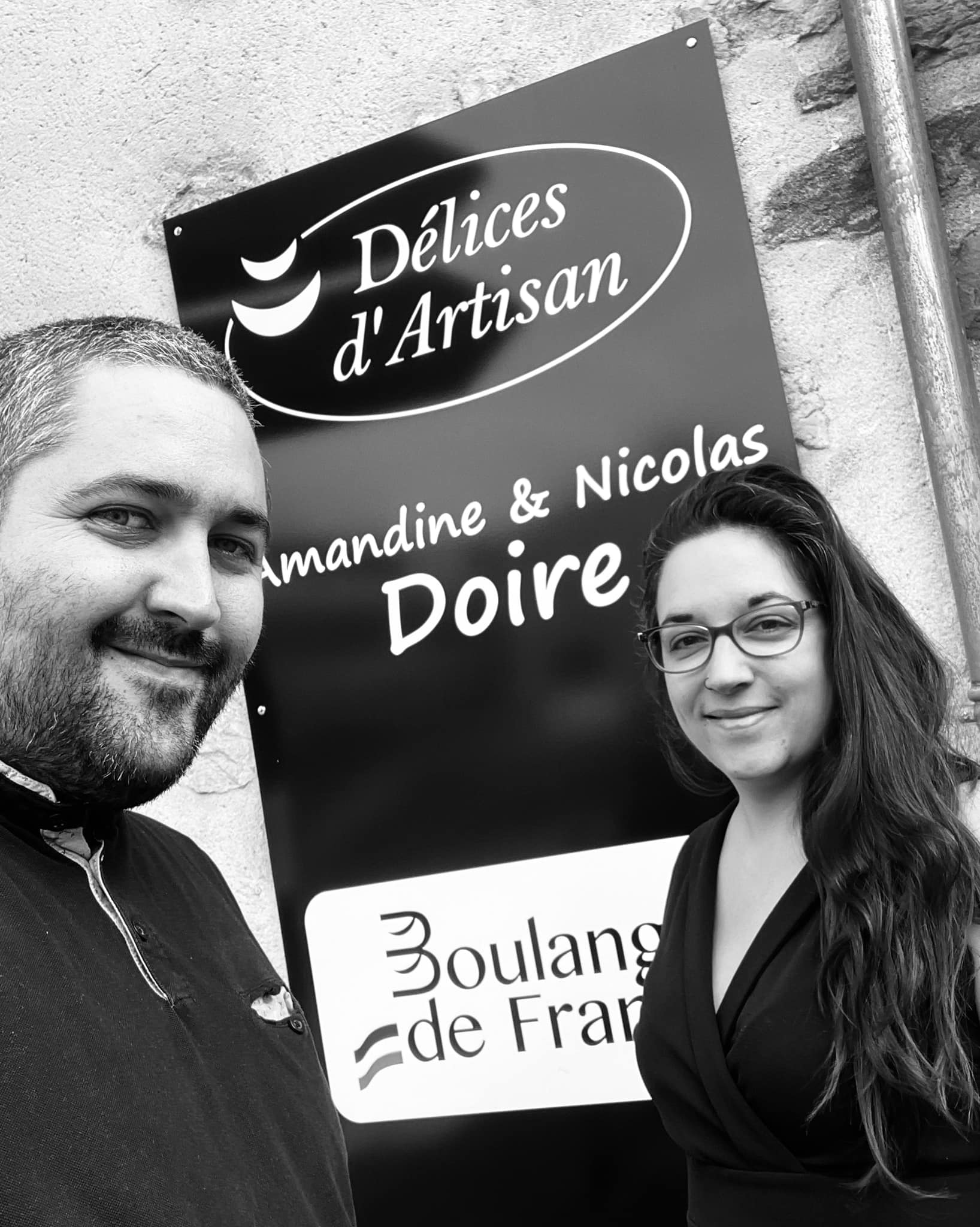 Nicolas et Amandine Doire, artisans boulangers pâtissiers