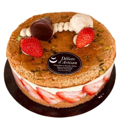 Fraisier pistache